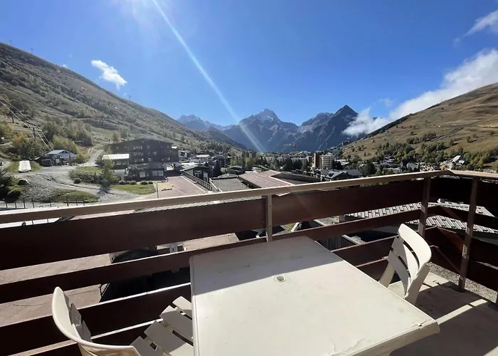 Meije 10- Porte J3 - - Au Village 1800 Avec Balcon Plein Sud Et Vue Panoramique Mae-5411 Апартаменты Ле дез Альп