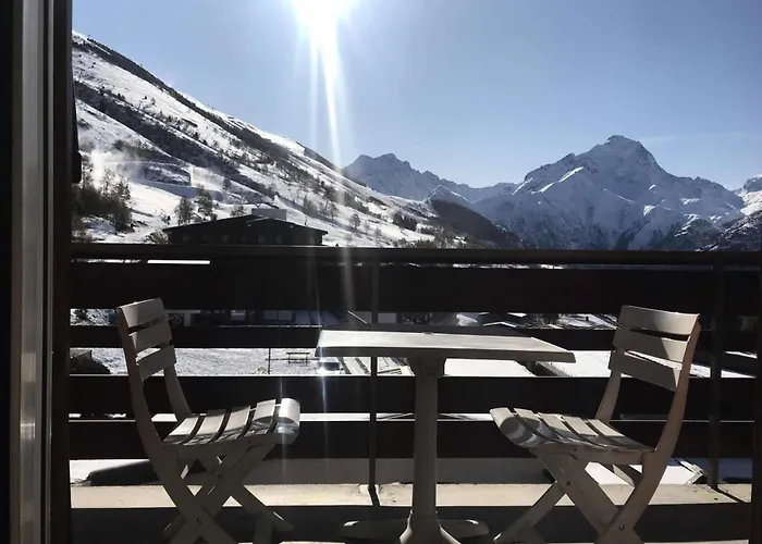 Meije 10- Porte J3 - - Au Village 1800 Avec Balcon Plein Sud Et Vue Panoramique Mae-5411 Ле дез Альп